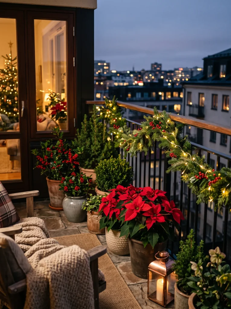 Add potted winter plants