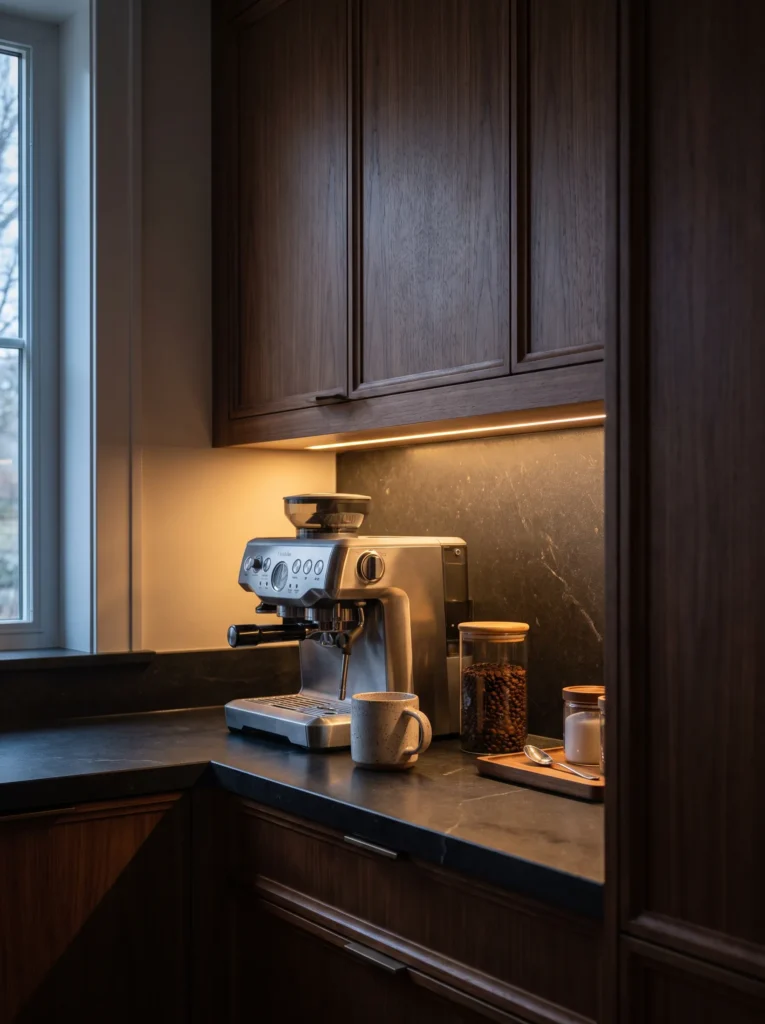 Add under cabinet lighting