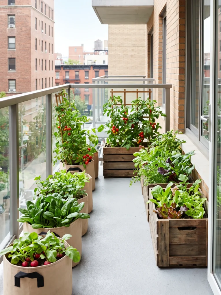 Add a compact vegetable patch