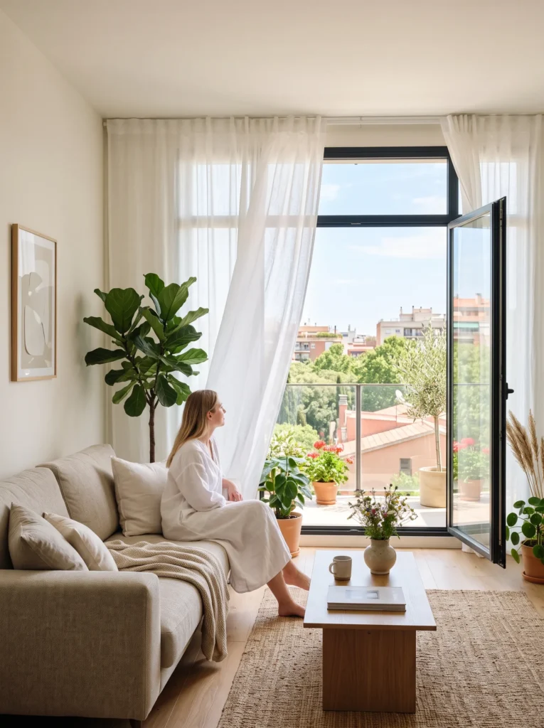 Air out your apartment daily