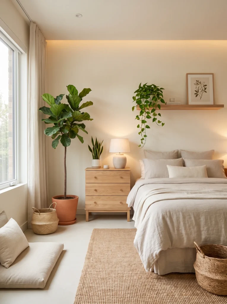 Bring in live plants