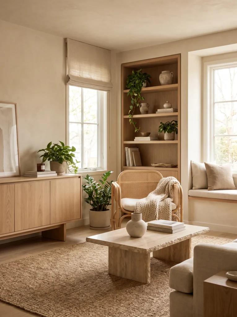 Bring in natural materials