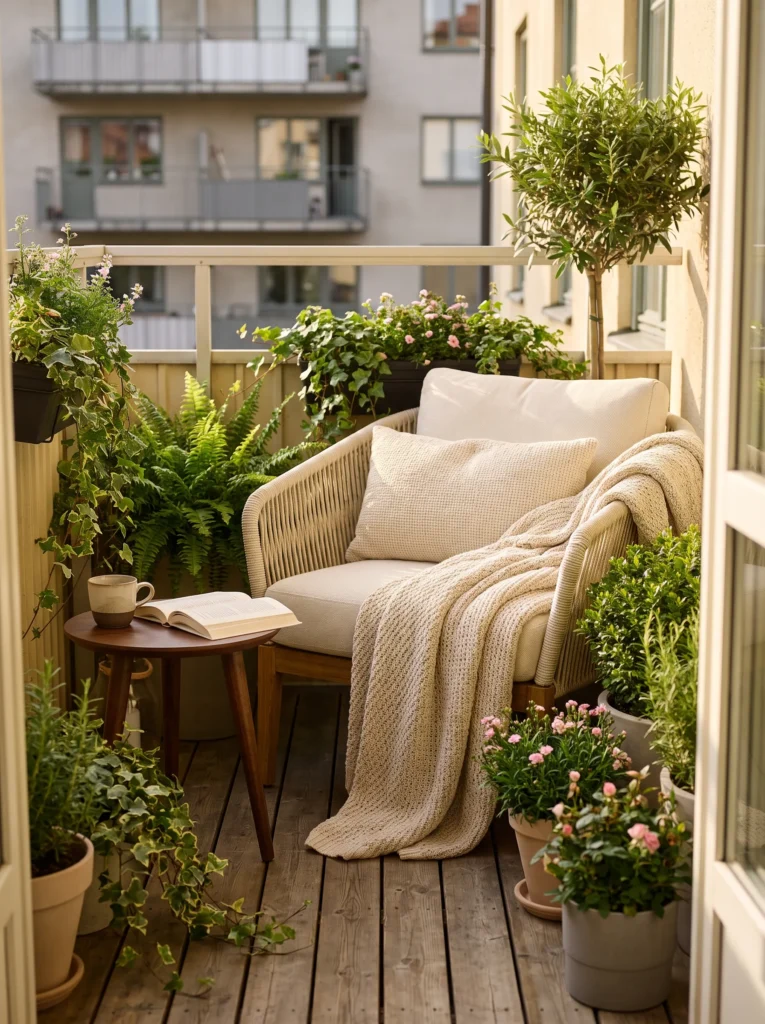 Build a cozy corner seating nook
