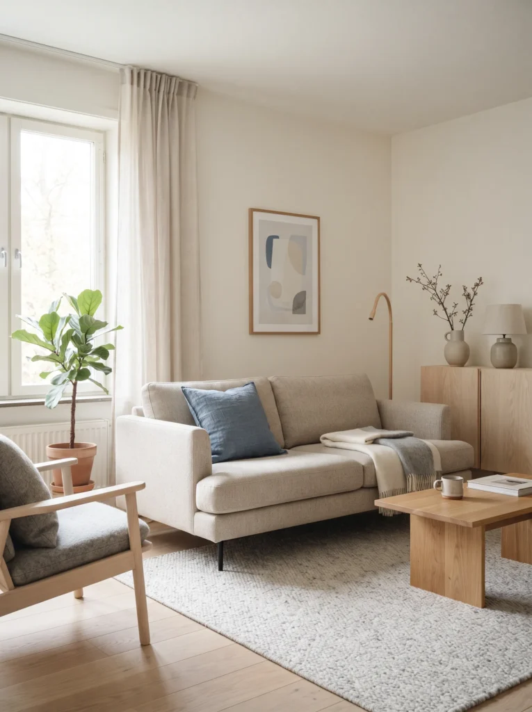 Build a quiet neutral palette