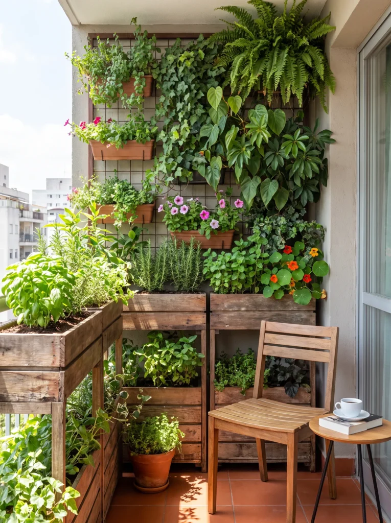 Build a vertical garden