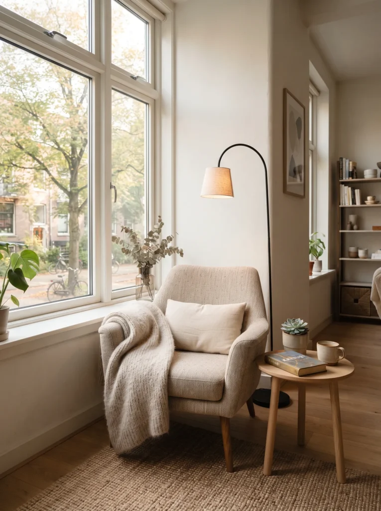 Carve out a reading corner