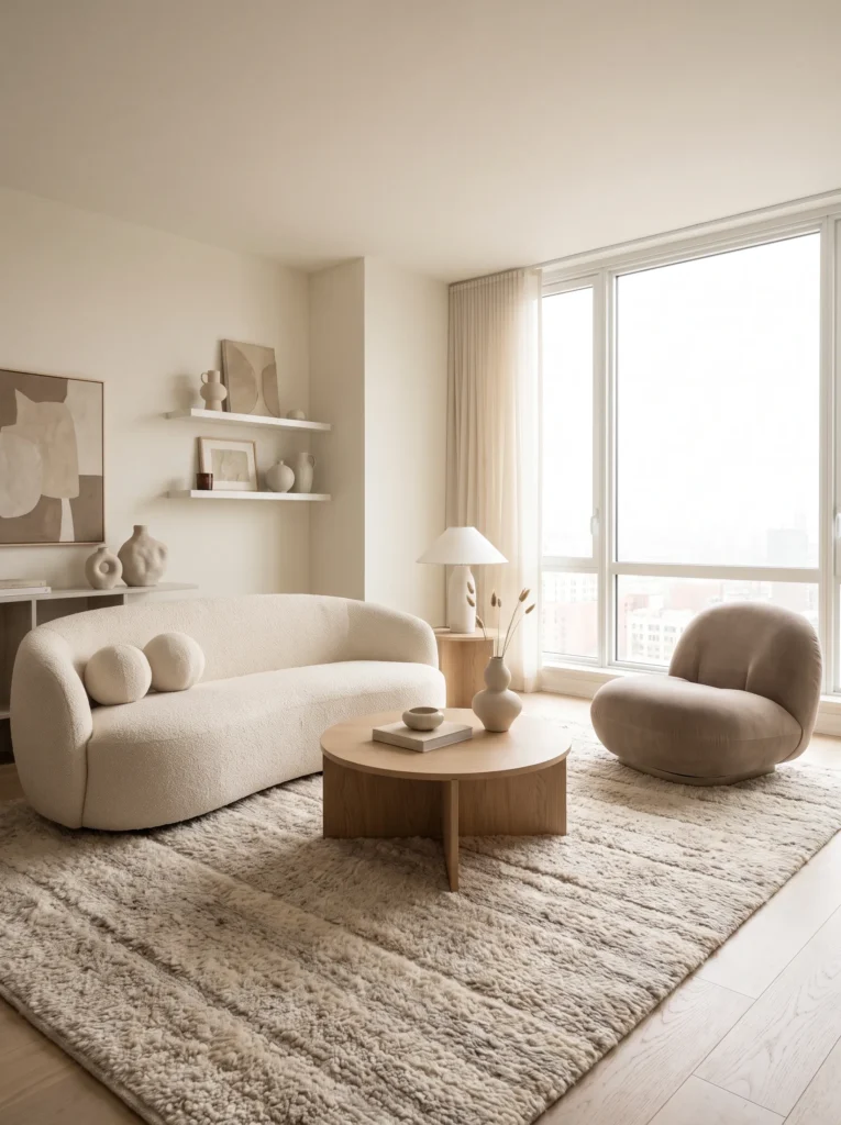 Choose furniture with soft edges
