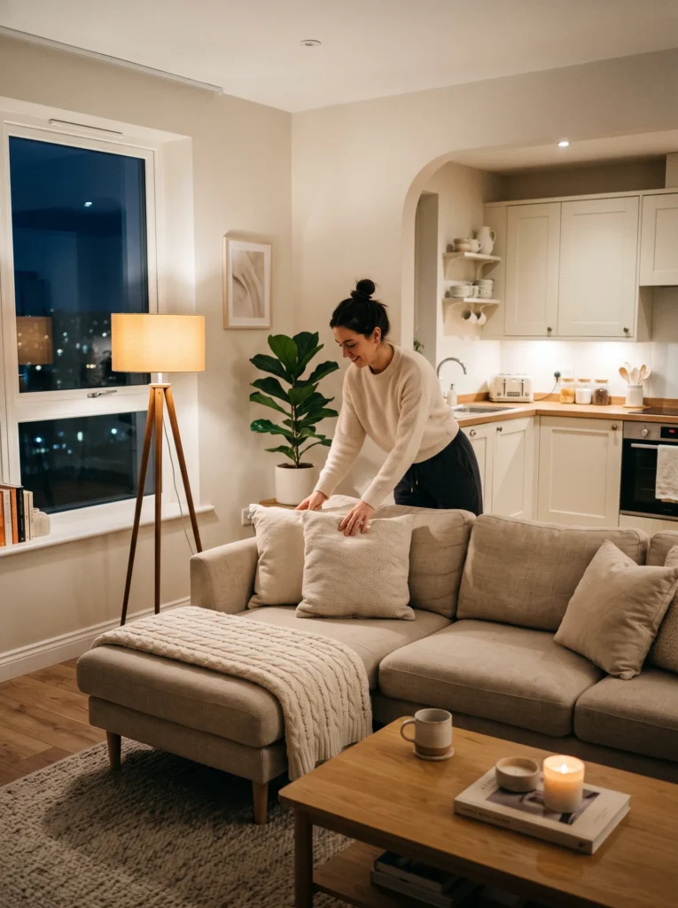 Do a five minute reset every evening