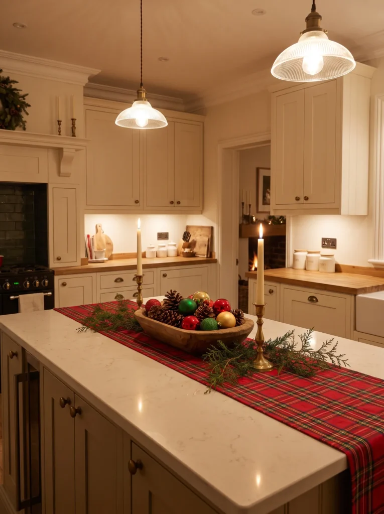 Dress up your kitchen island with a runner