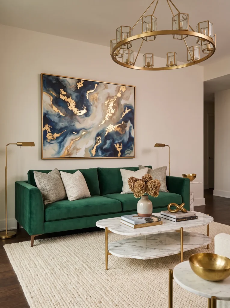 Finish with art that reflects your style