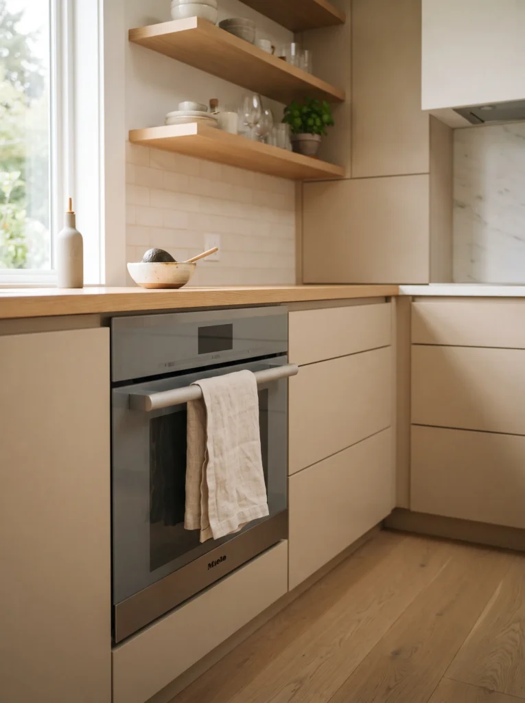 Fold a kitchen towel properly