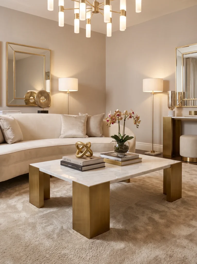 Go bold with a coffee table