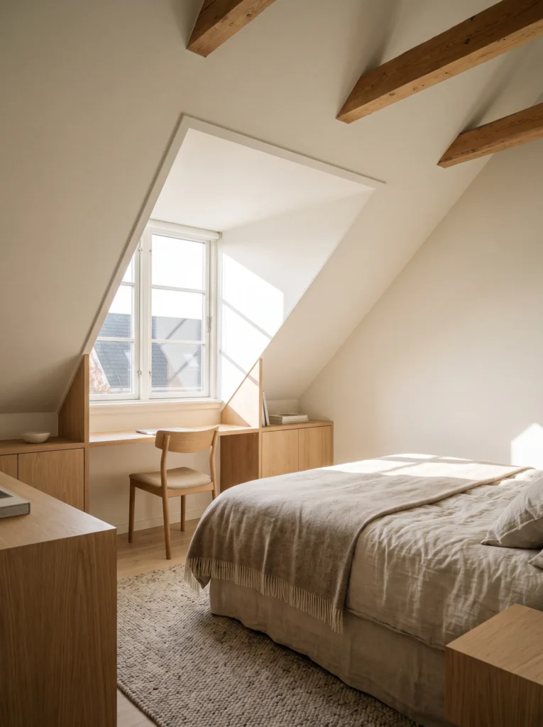 Install dormer windows for more headroom