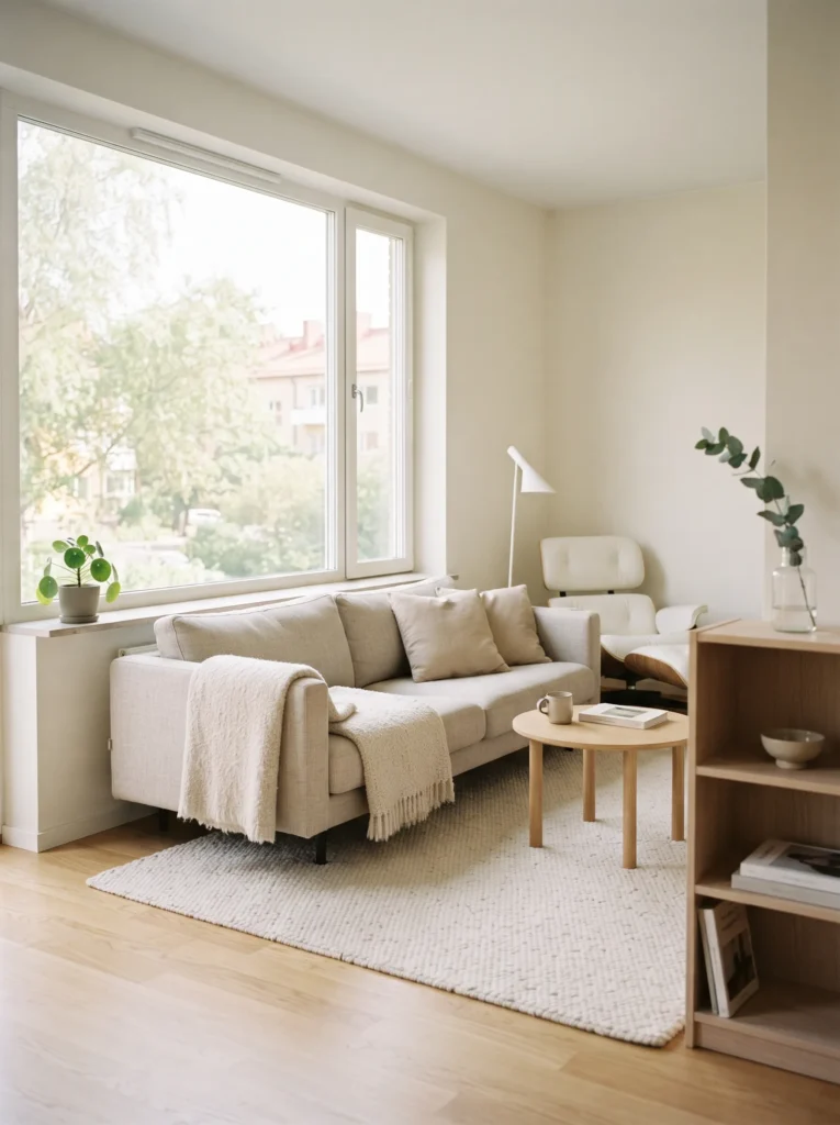 Keep windowsills nearly bare