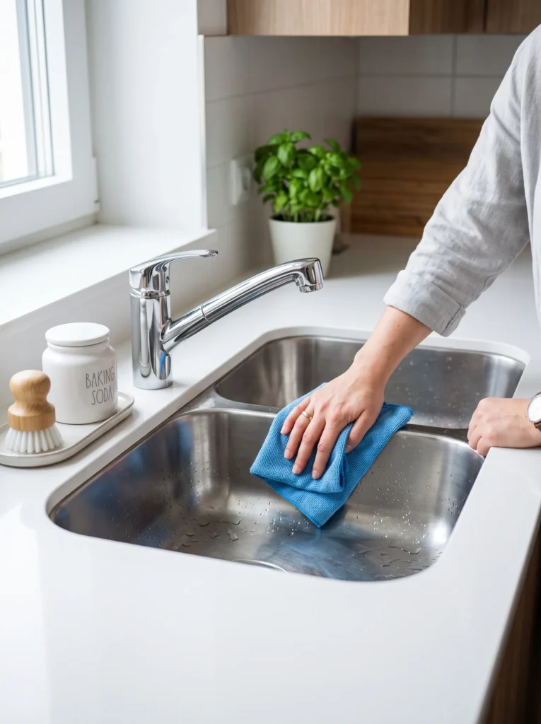 Keep your sink sparkling