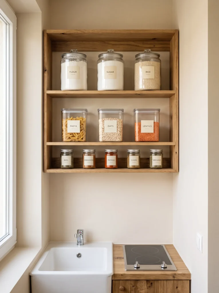 Label your jars and containers