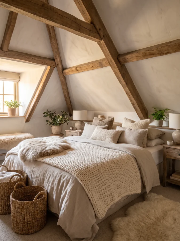 Layer textures for a cozy feel