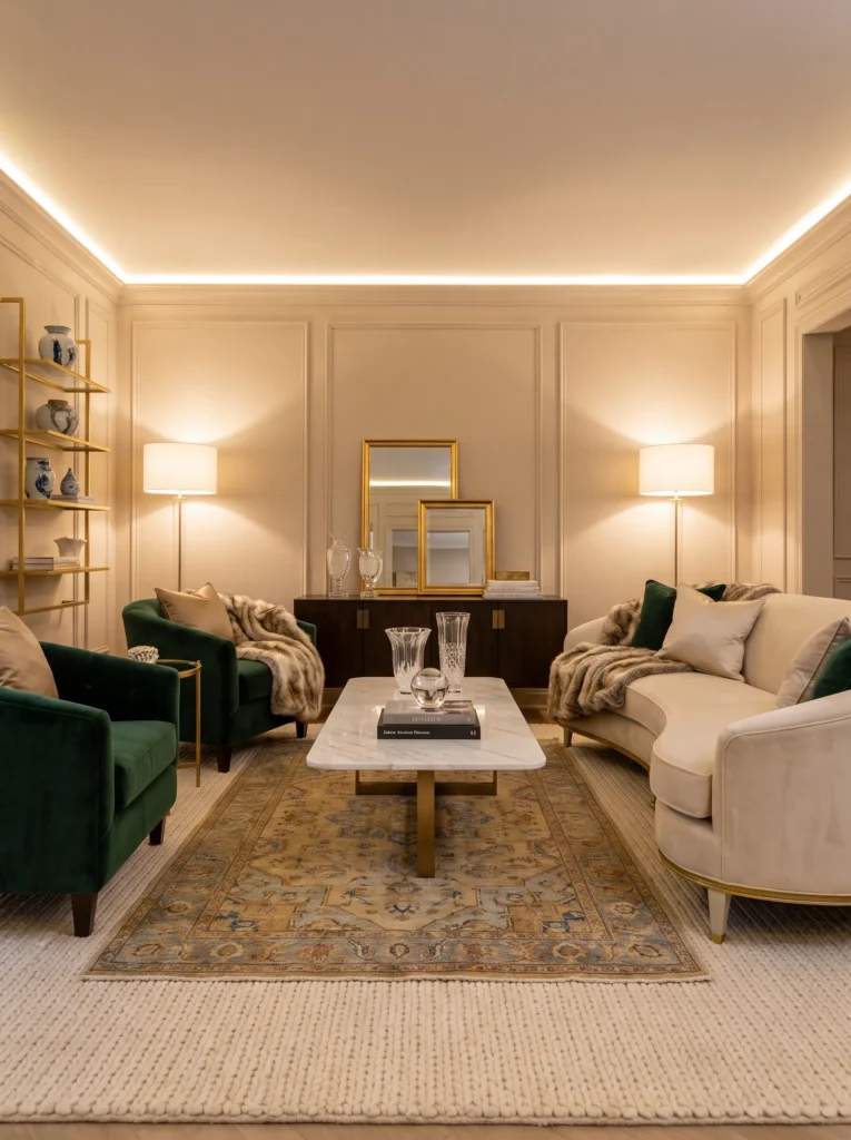 Layer your rugs
