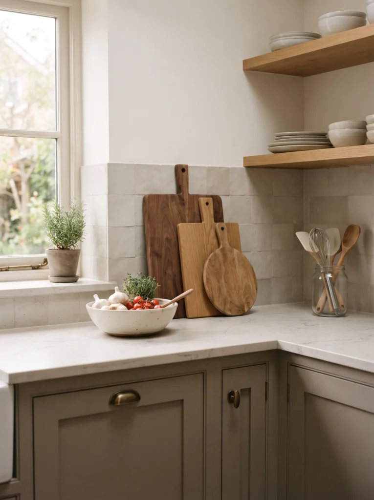 Line up your cutting boards