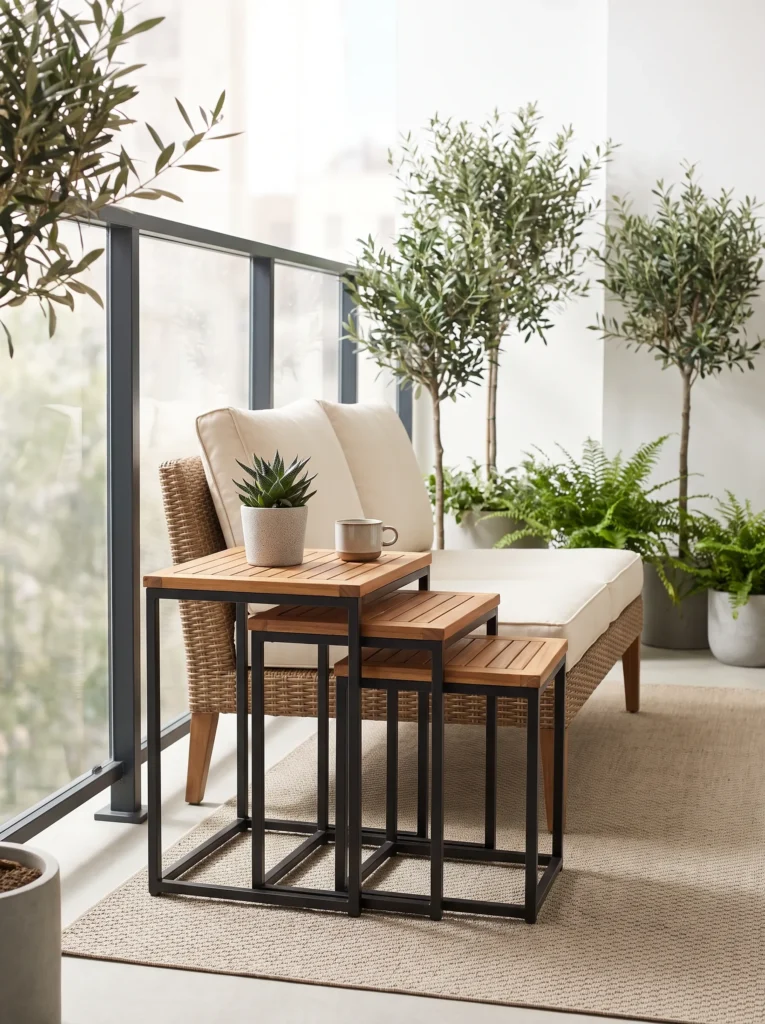 Nesting side tables