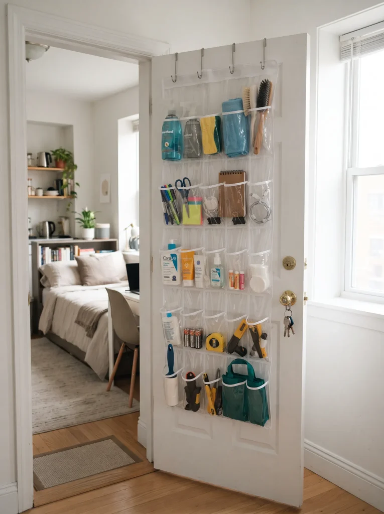 Over the door shoe organizers for more than shoes