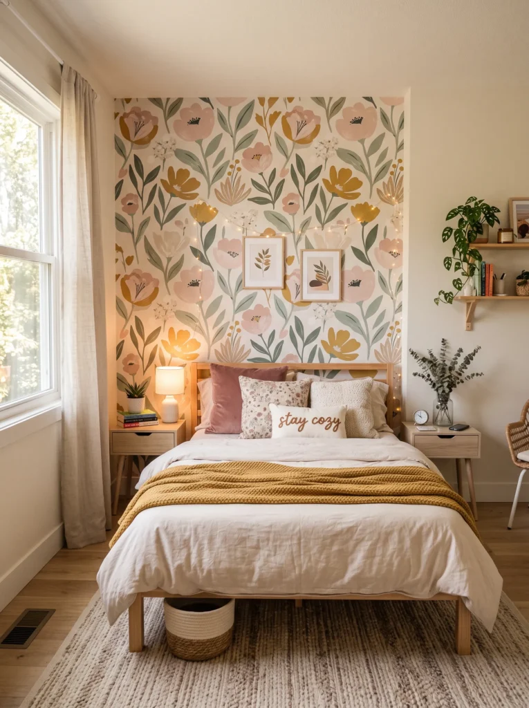 Paint or wallpaper an accent wall