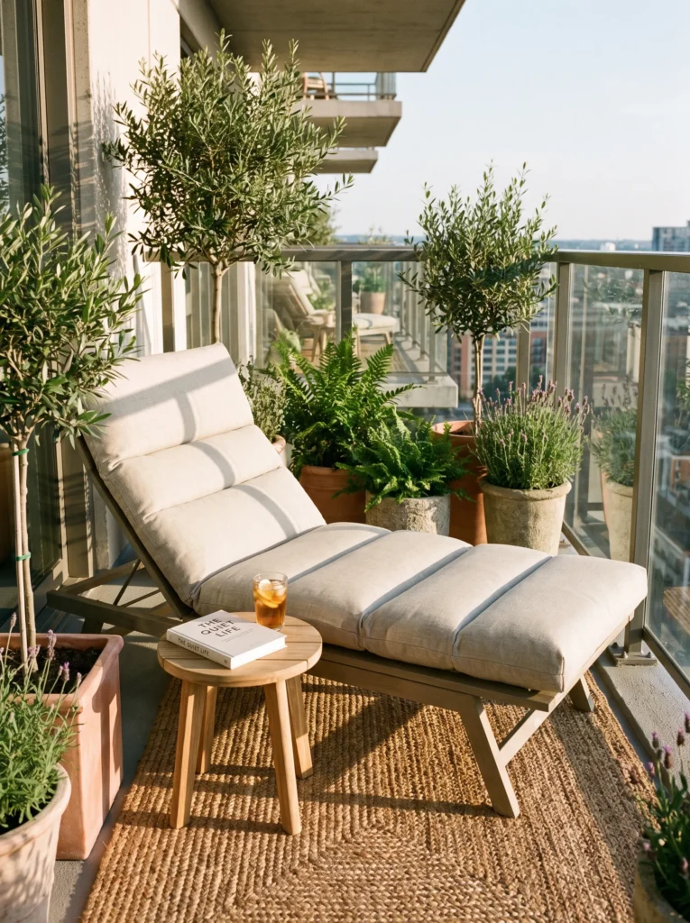Reclining lounge chair