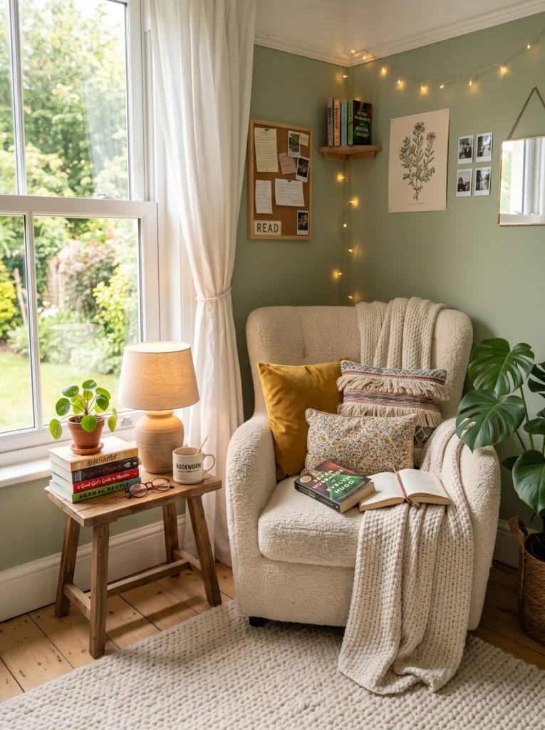 Set up a cozy reading nook
