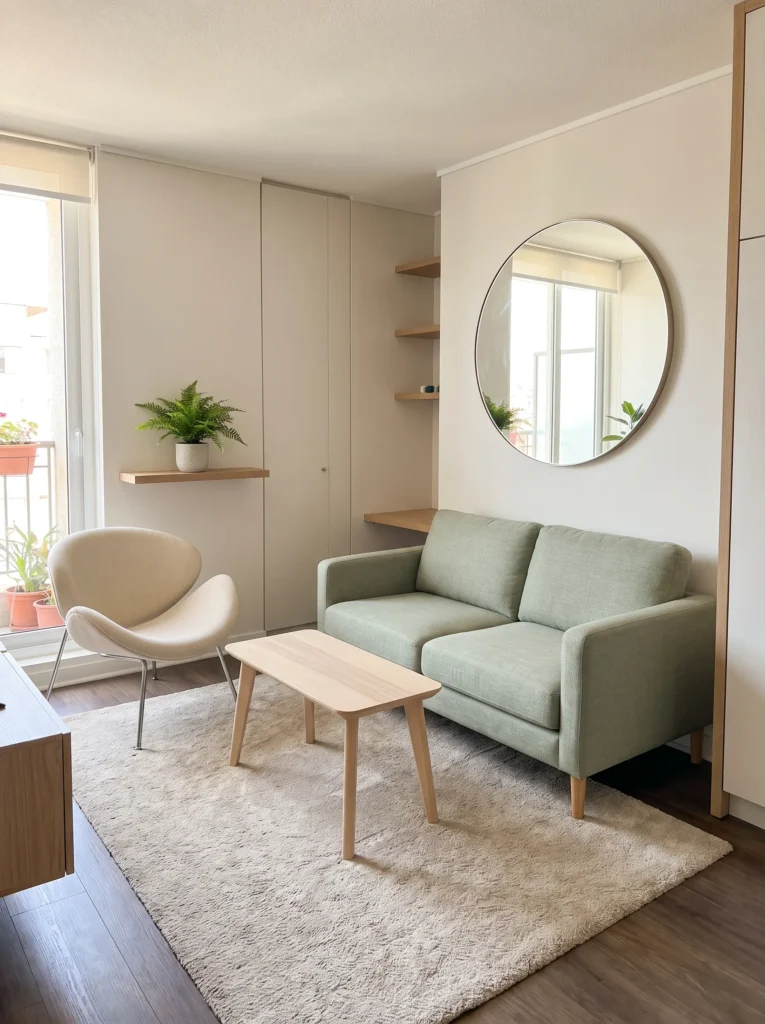 Style it for a small apartment