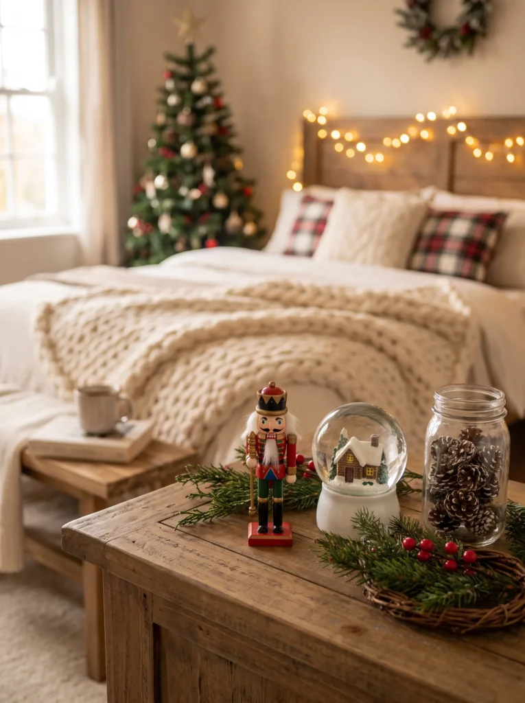 Style your nightstand with mini decor