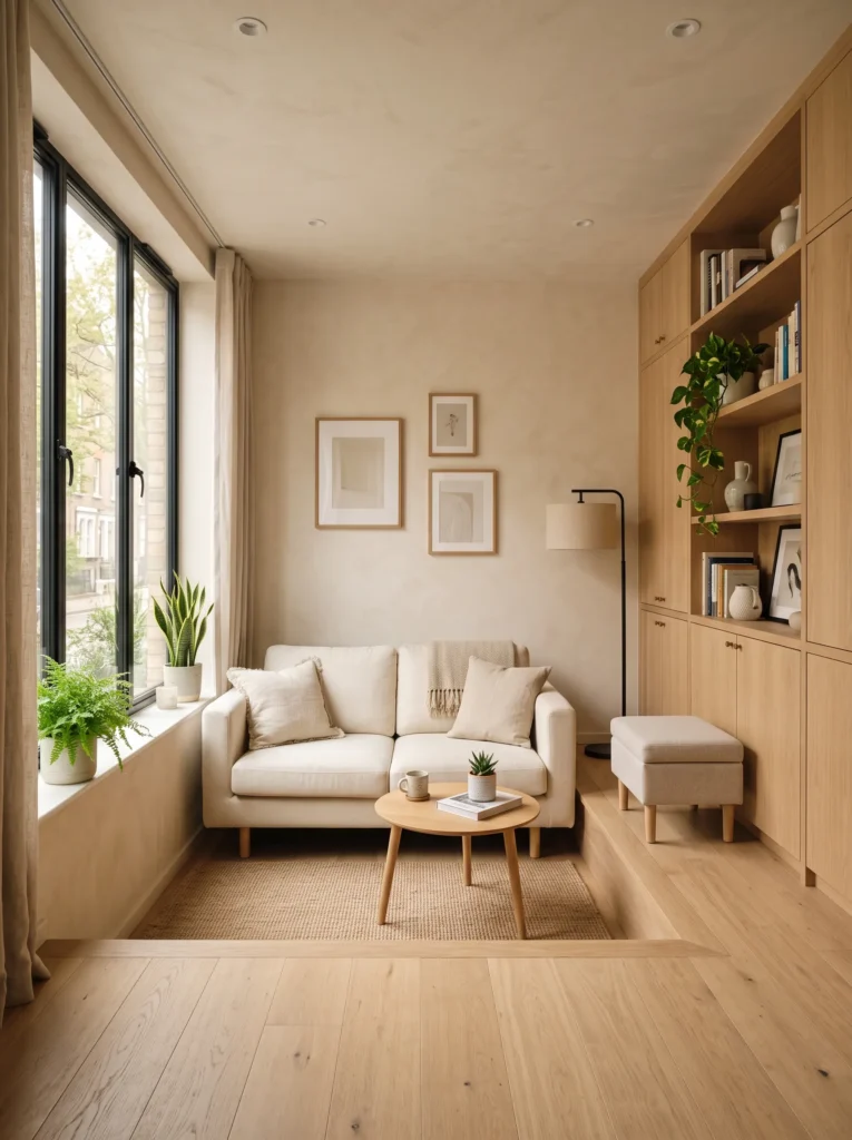 Sunken living room for small homes