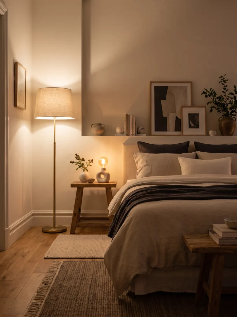 Swap overhead lighting for layered lamps