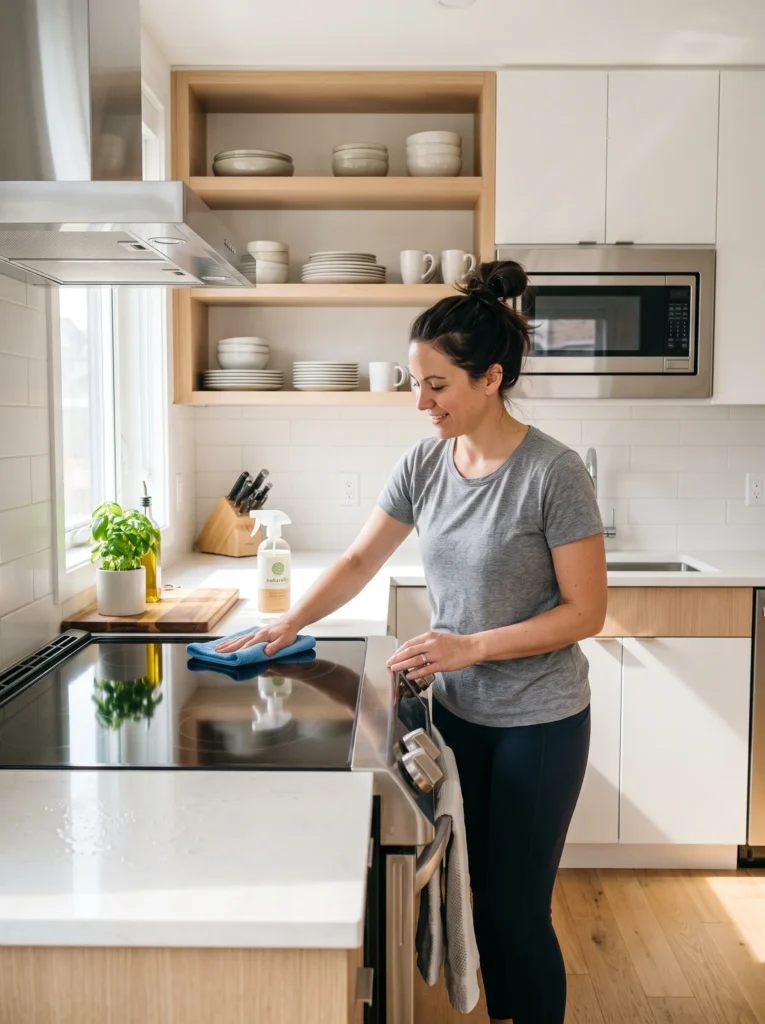 Tackle the kitchen first