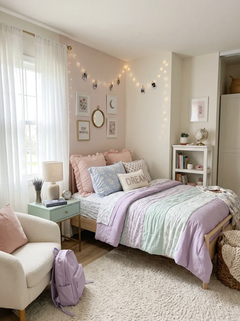Try a pastel dream color palette