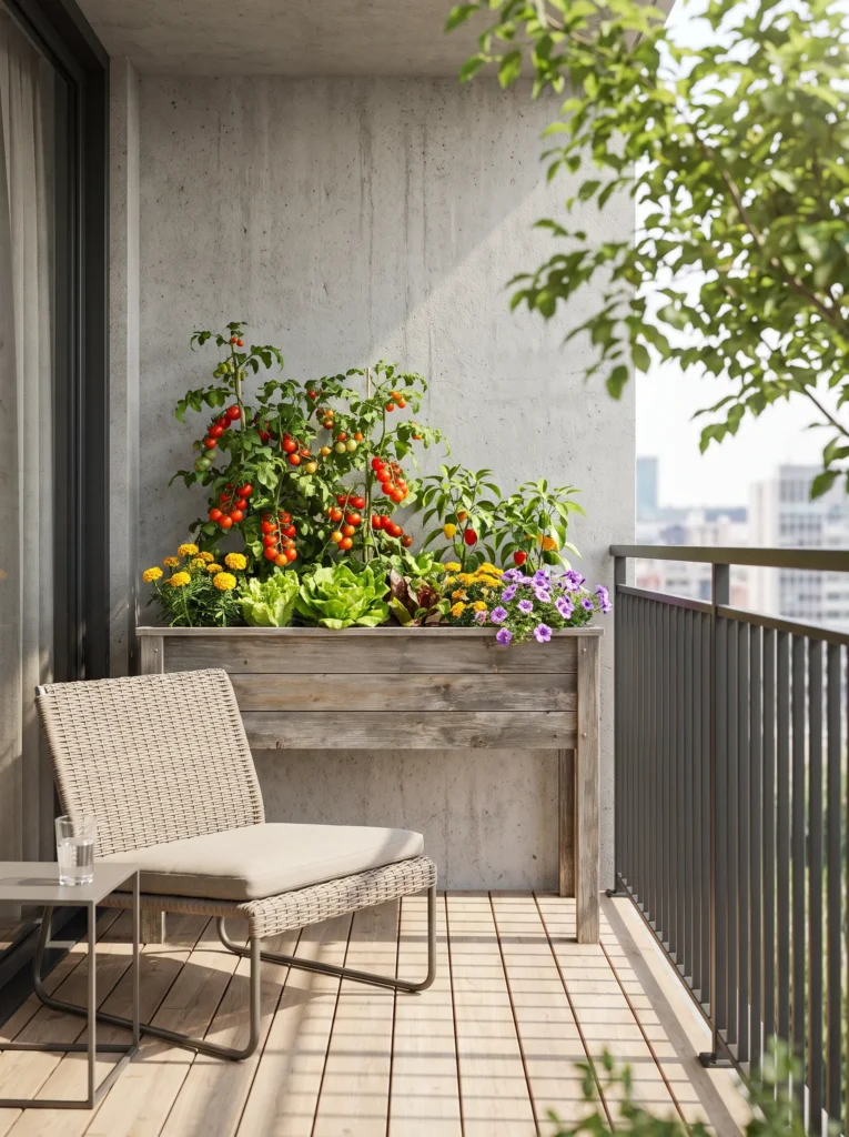 Try a raised planter box