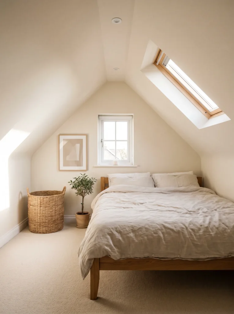 Use light, warm wall colors