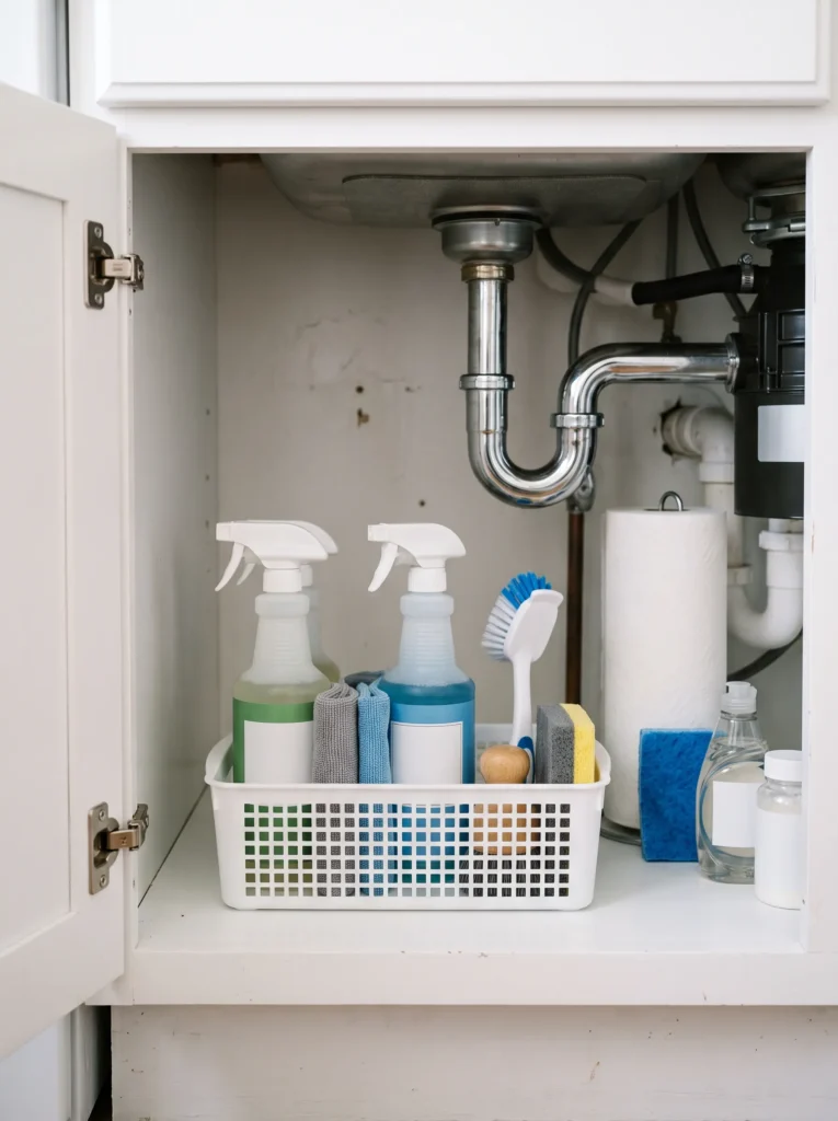 Use multipurpose cleaning products