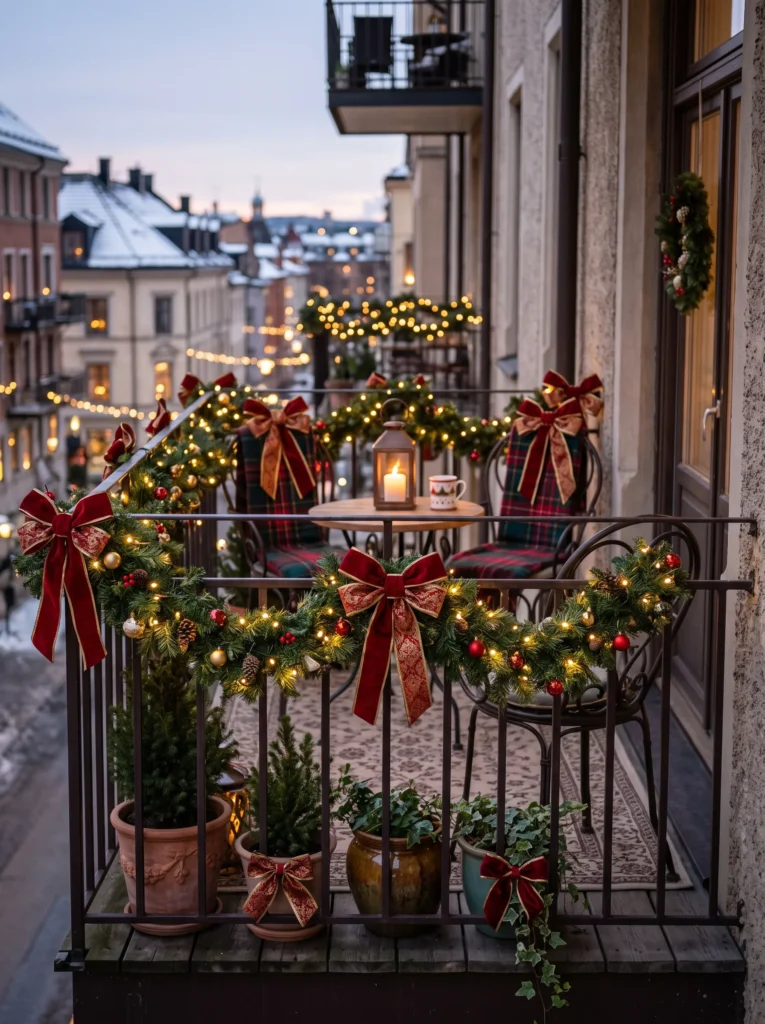 Use ribbon and bows on every corner