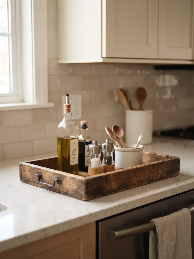Use what you already have as a tray