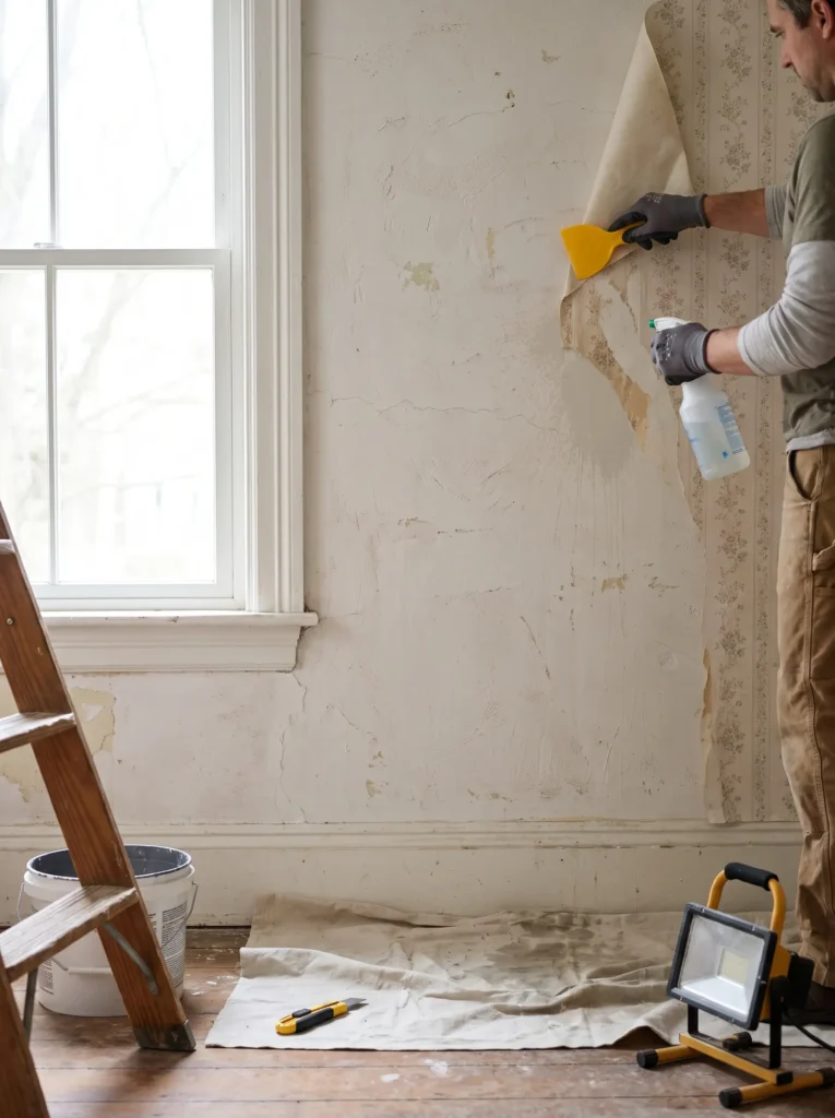 Watch out for plaster walls