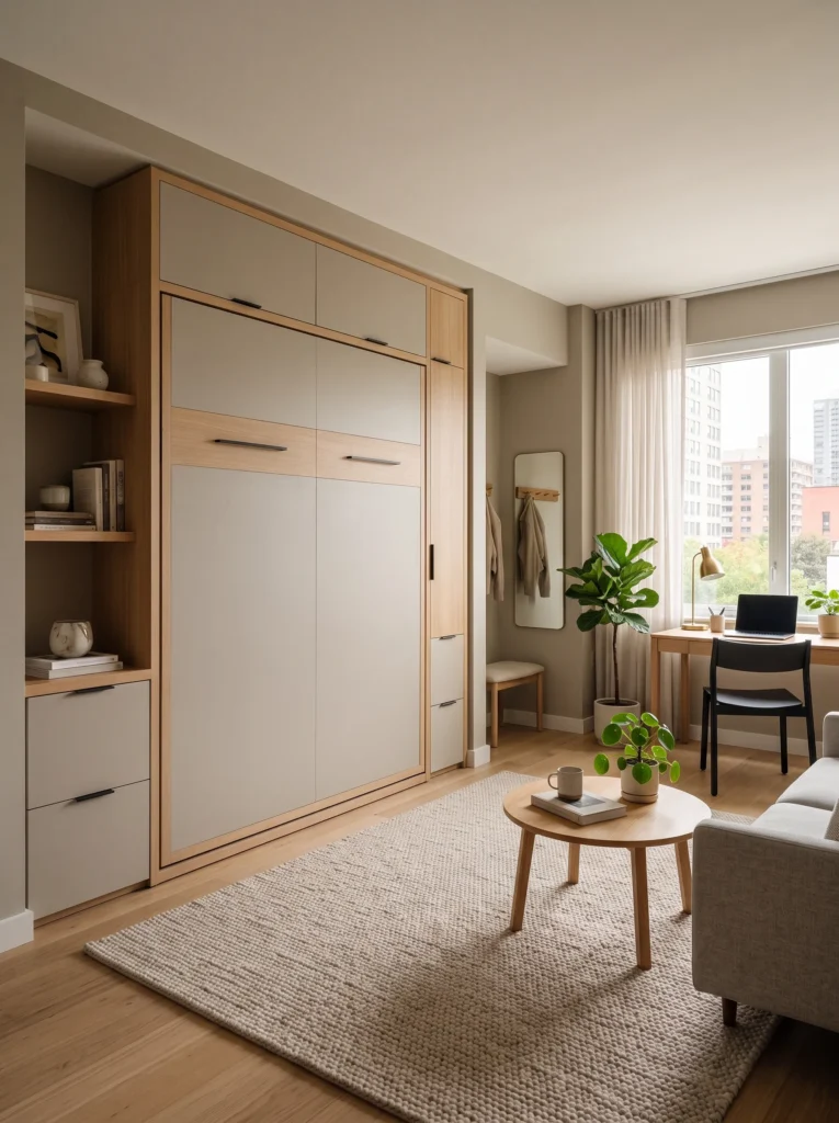A murphy bed changes everything