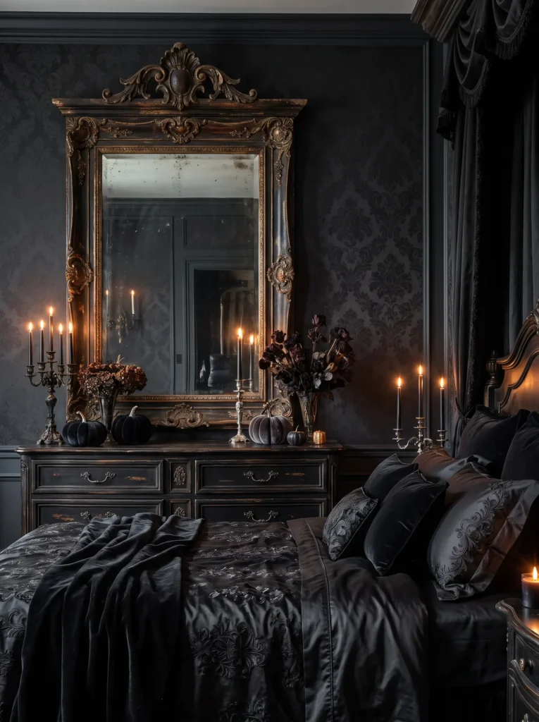 Add gothic style mirrors