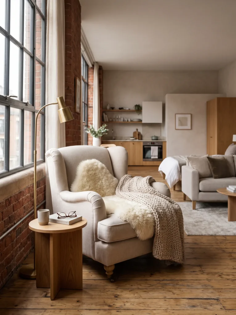 Create a reading nook by a window