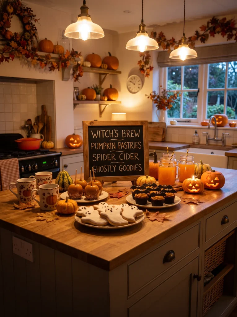 Decorate with bat silhouettes