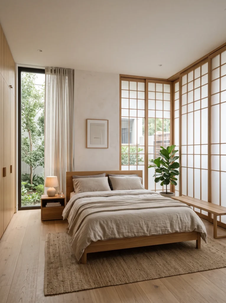 Go for sliding or shoji style panels