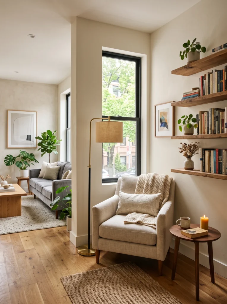 The awkward corner nook layout