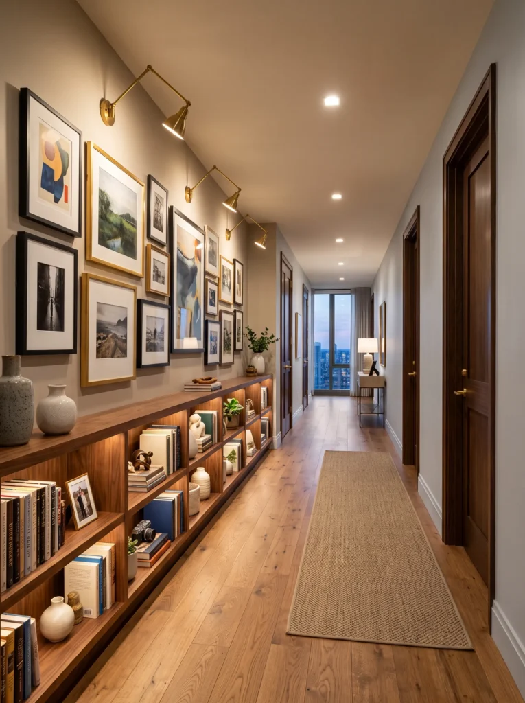 The long hallway apartment