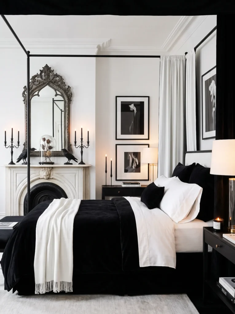 Try a black and white color scheme