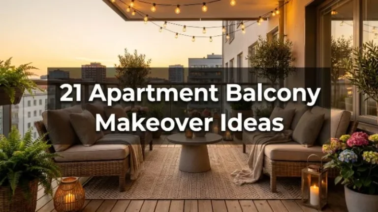 Apartment Balcony Makeover Ideas Image