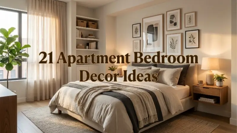 Apartment bedroom decor ideas image